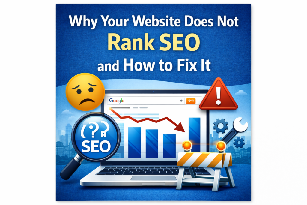 Why Your Website Does Not Rank SEO and How to Fix It
