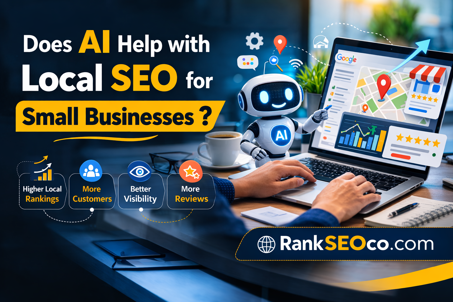 AI help with local seo for small businesses